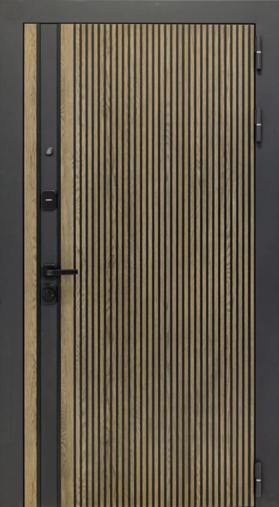 Входная дверь ДвериПРО Росна ФЛЗ-603 Бетон снежный DPRO226412 внешняя сторона