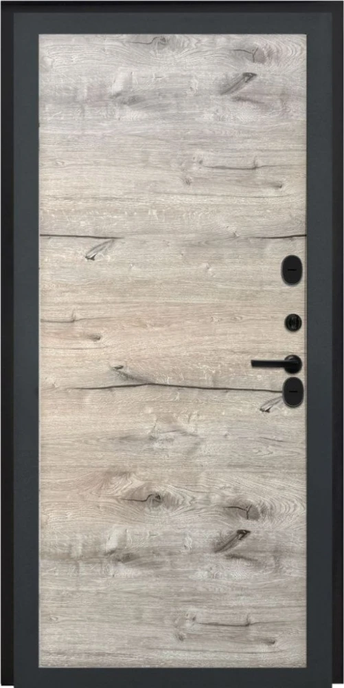 Входная дверь ДвериПРО Элфи Без фрезеровки Дуб пацифик горизонт DPRO226470 внутренняя сторона