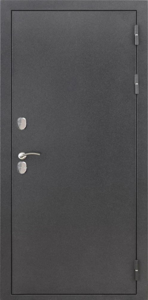 Входная дверь ДвериПРО Термо серебро ФЛЗ-649 Капучино (зеркало) DPRO227846 внешняя сторона